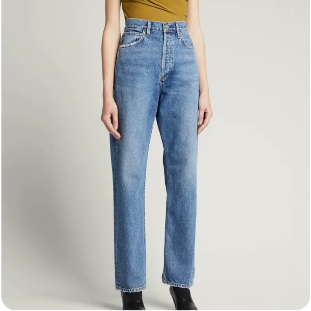 Goldsign‎ Relaxed Straight Leg Jean in Elmont Size 24